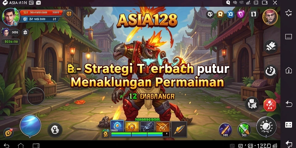 Tampilan gameplay ASIA128 yang mendebarkan dan penuh strategi.