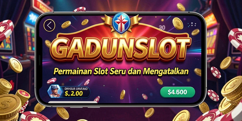 Screenshot GADUNSLOT memperlihatkan gameplay slot yang menarik dan interaktif.