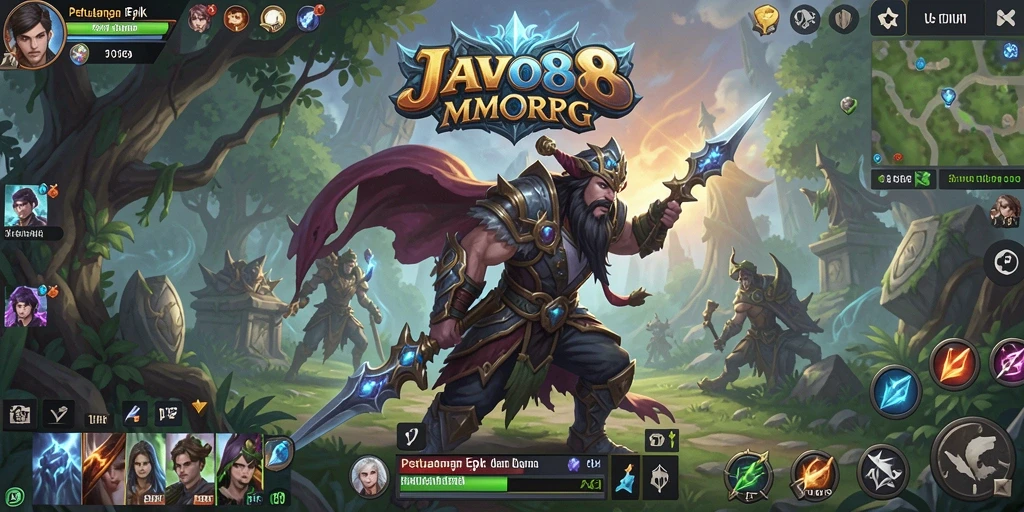 Tampilan gameplay JAVO88 yang seru dan mendebarkan.