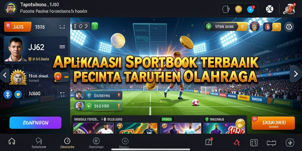 Tampilan gameplay sportsbook JJ62 dengan fitur taruhan olahraga yang menarik.