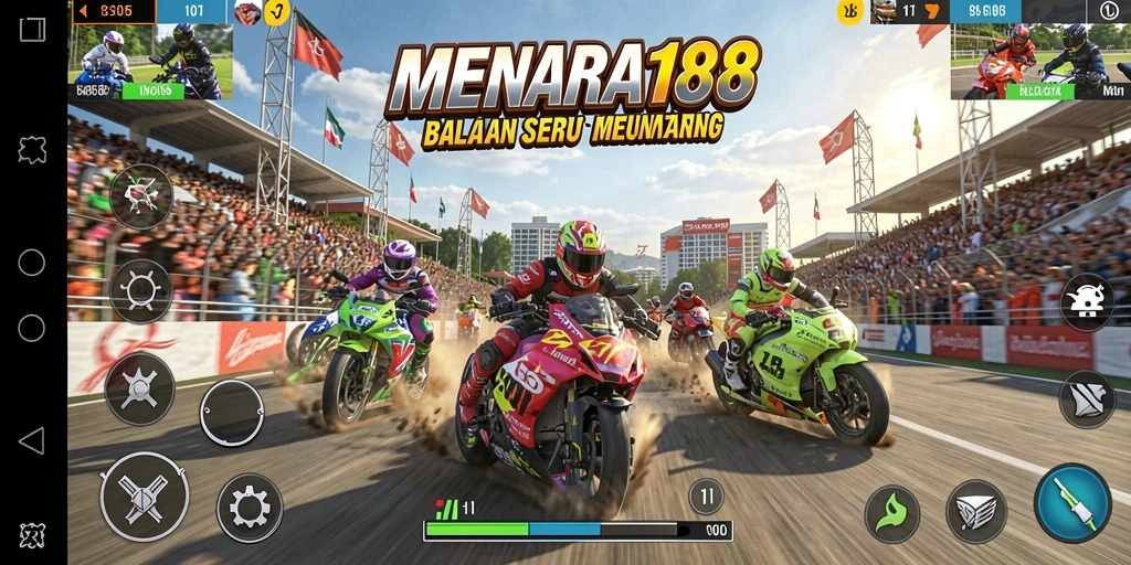Tampilan gameplay MENARA188 yang mendebarkan dan penuh aksi.