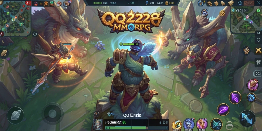 Tampilan gameplay QQ222 yang mendebarkan dan penuh aksi.