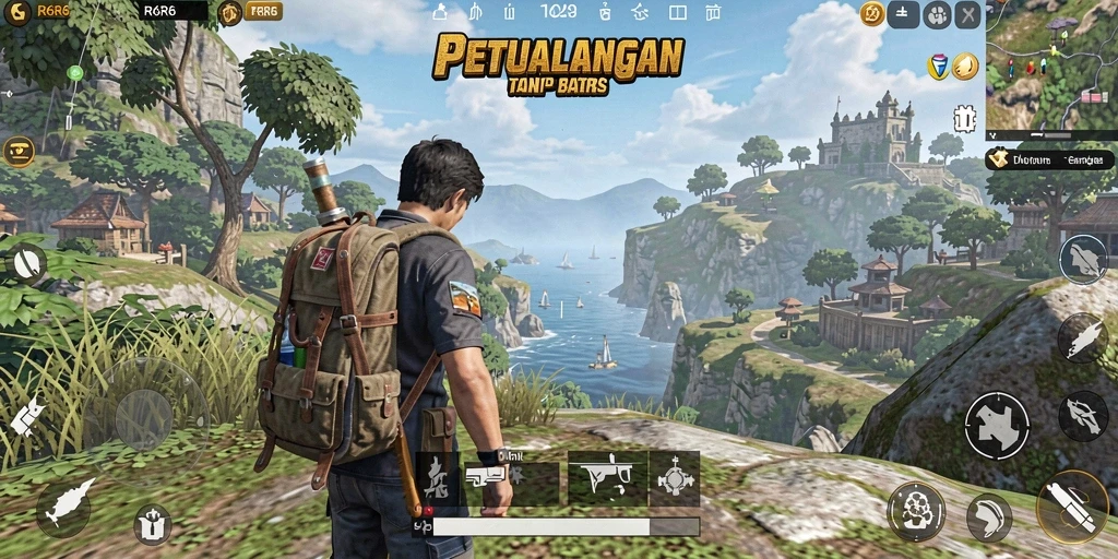 Gameplay menarik R6R6 di dunia terbuka yang luas.