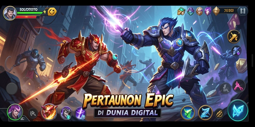 Gameplay seru dan mendebarkan dari SOLOTOTO dalam aksi Fighting.