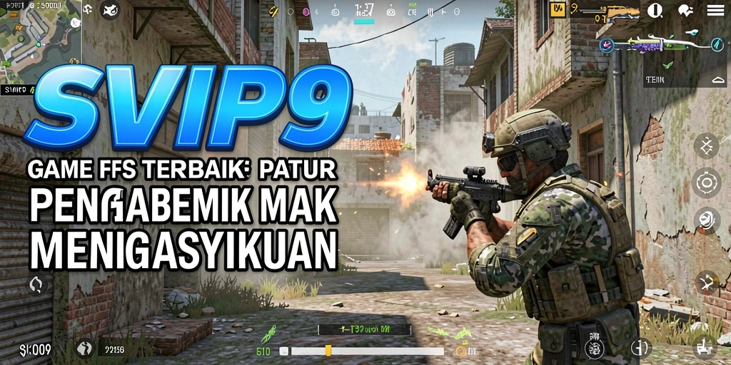 Tangkapan layar SVIP9 menunjukkan aksi menembak yang mendebarkan.