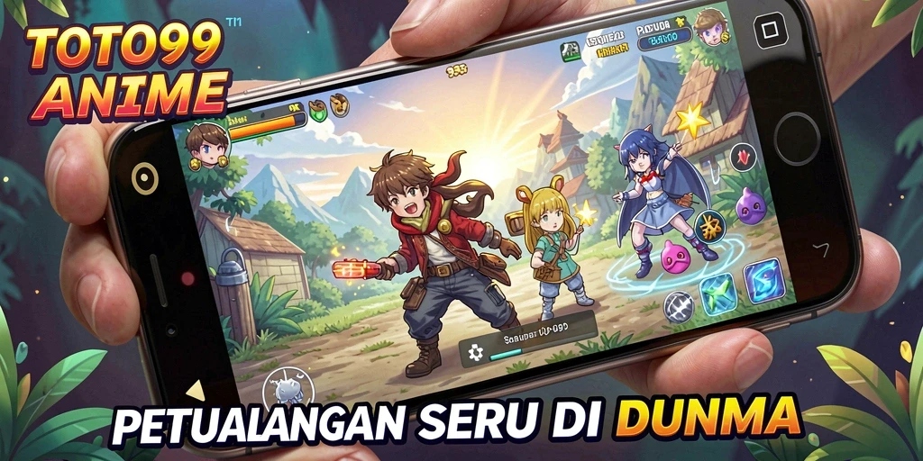 Screenshot gameplay TOTO99 yang menampilkan karakter Anime yang beraksi.